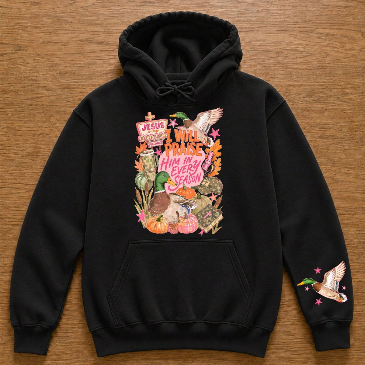 I Will Praise Him In Every Season Hoodie