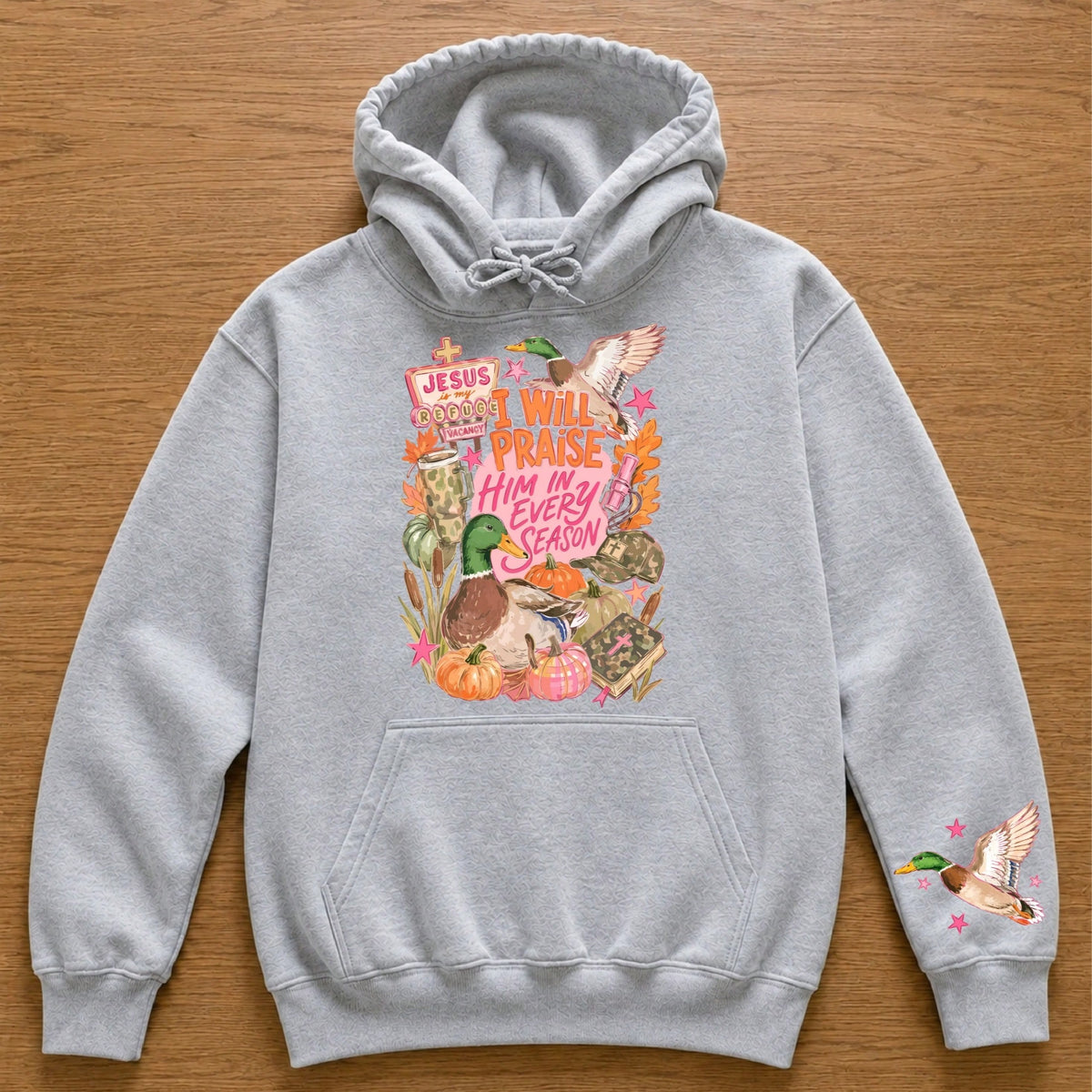 I Will Praise Him In Every Season Hoodie