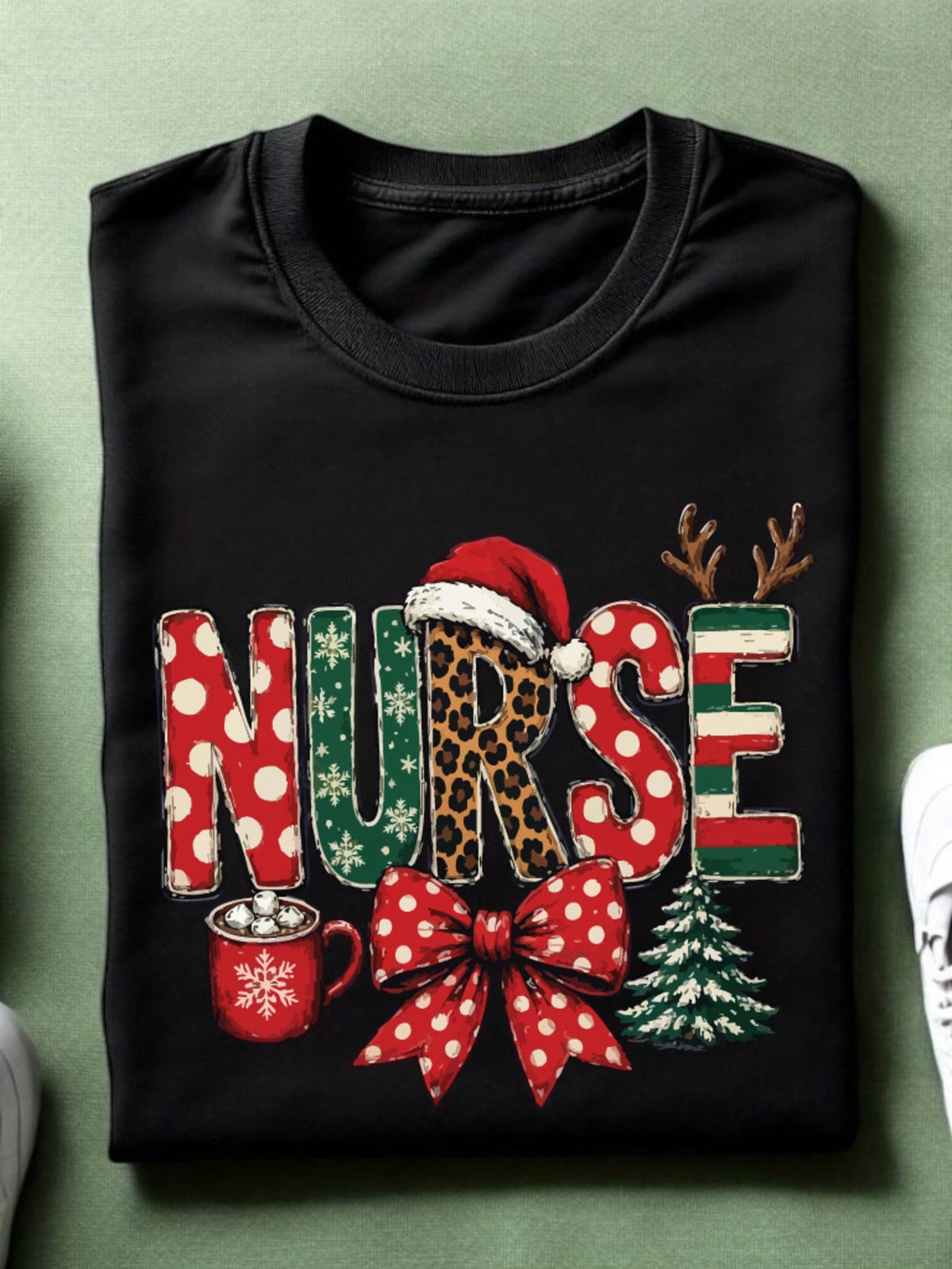 Christmas Nurse Unisex T-Shirt