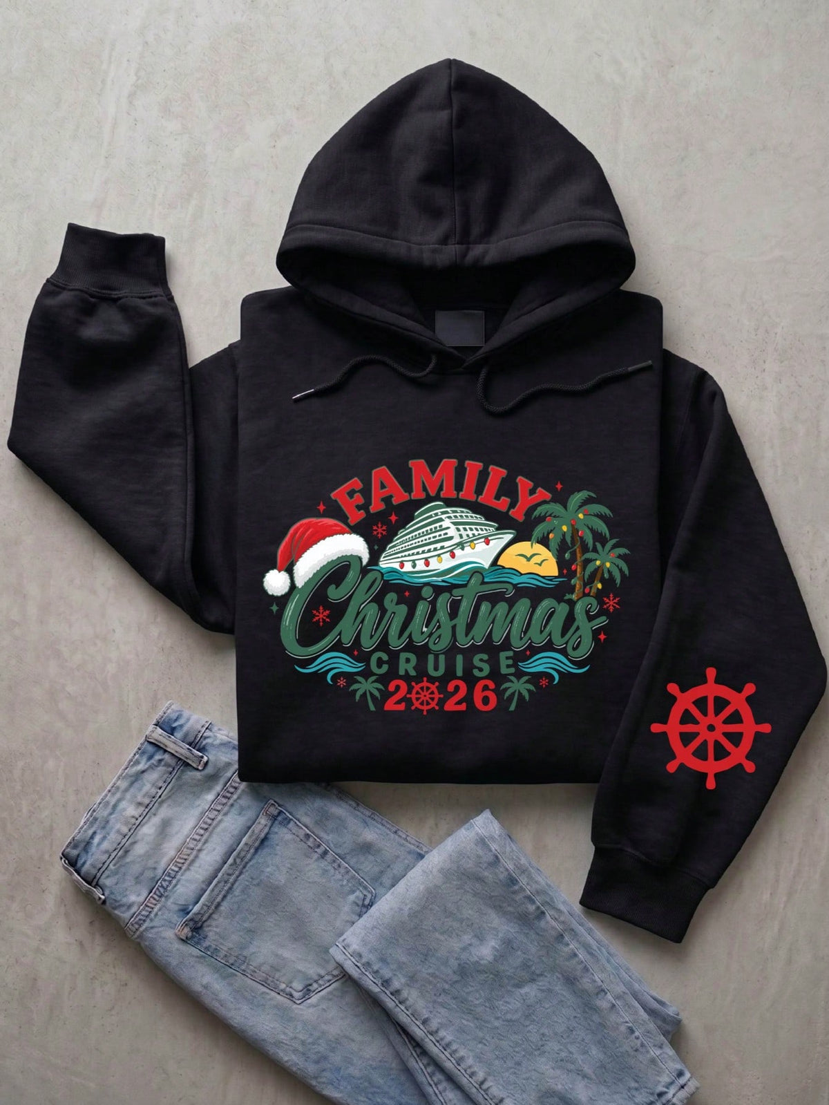 Family Christmas Cruise 2026 Hoodie
