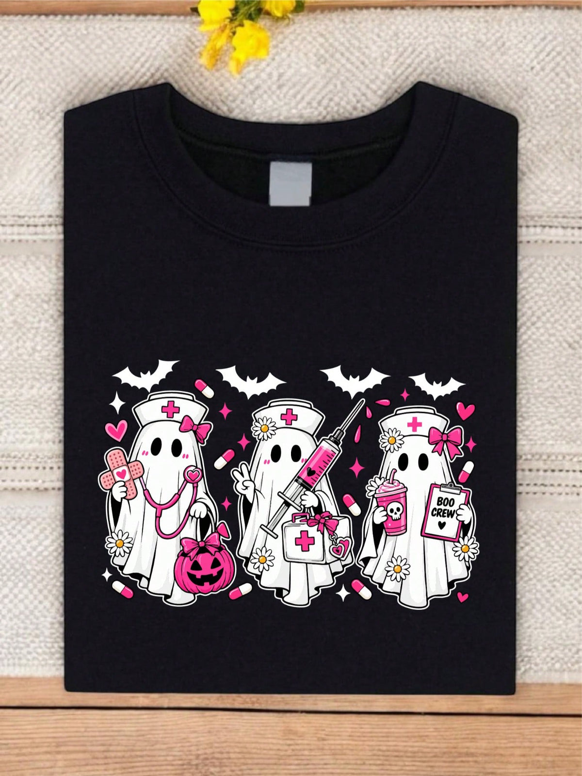 Cute Nurse Ghost T-Shirt