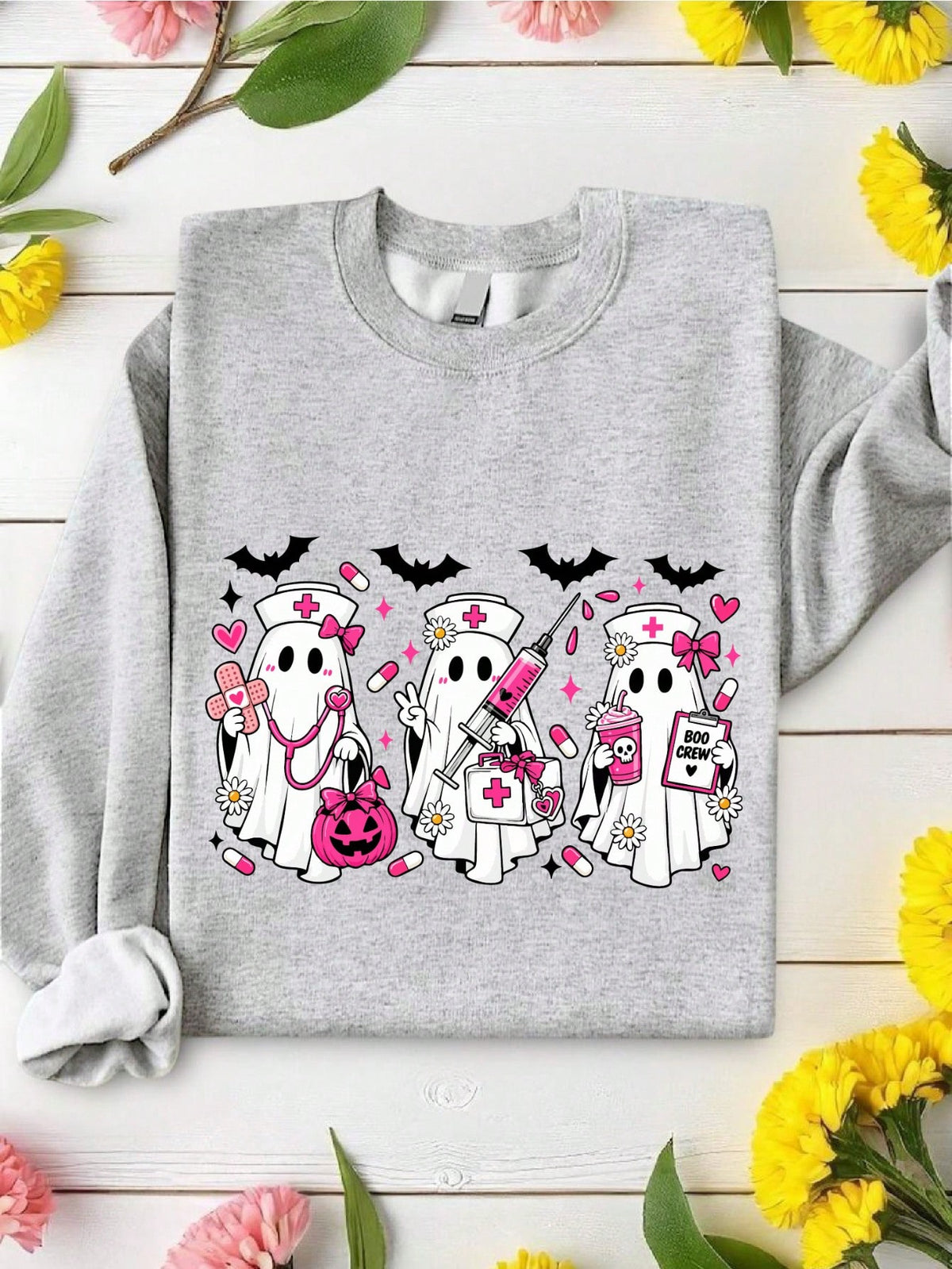 Cute Nurse Ghost Sweatshirt