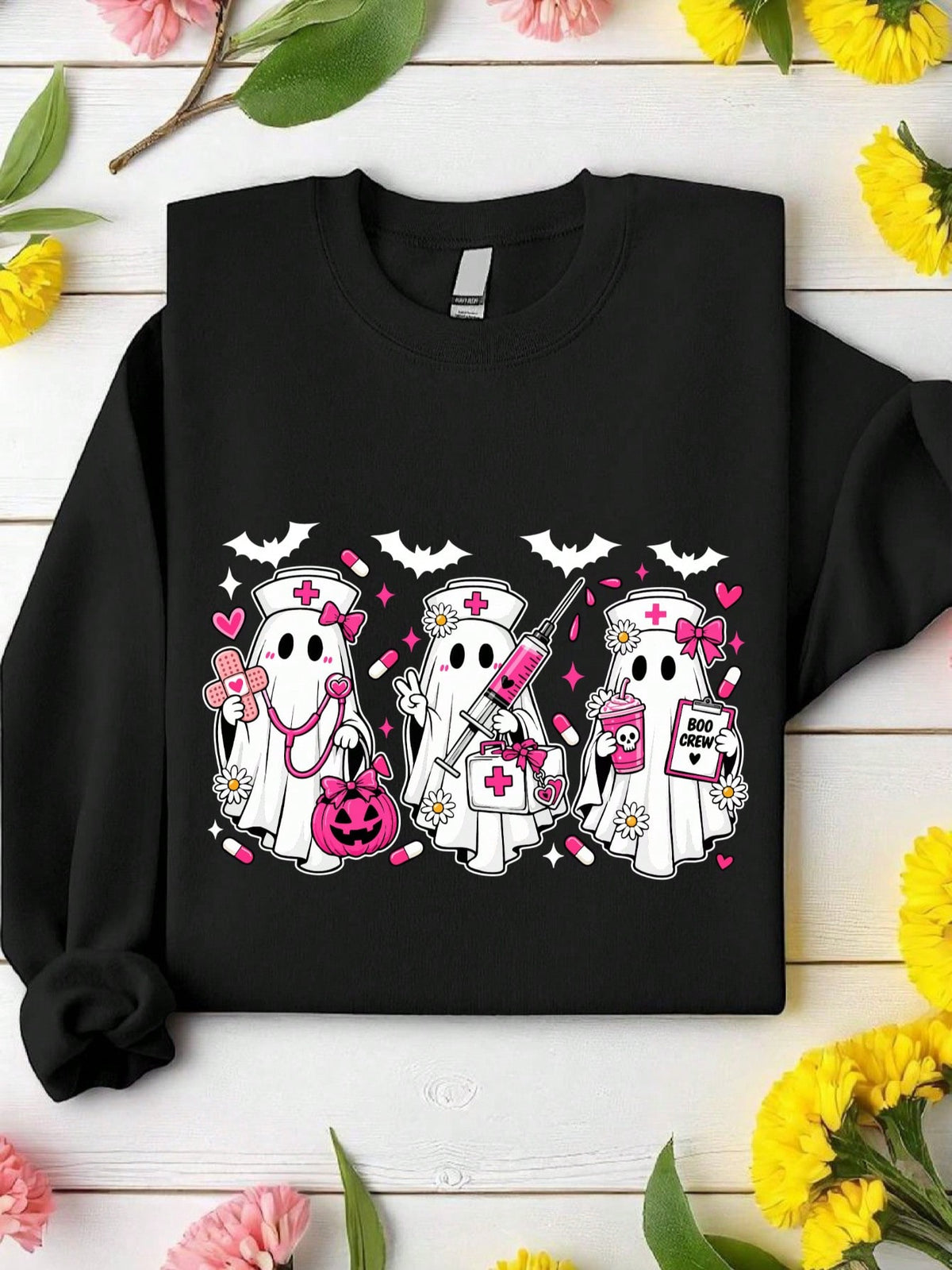 Cute Nurse Ghost Sweatshirt