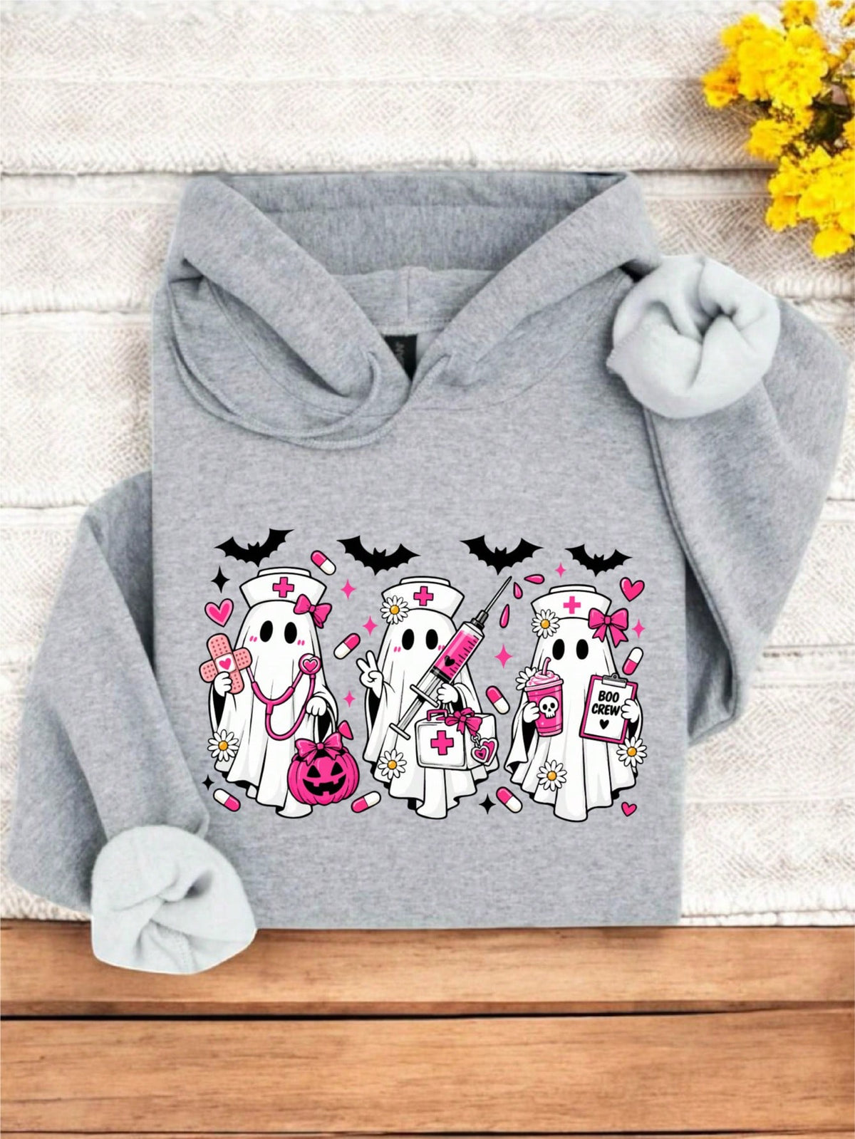 Cute Nurse Ghost Hoodie