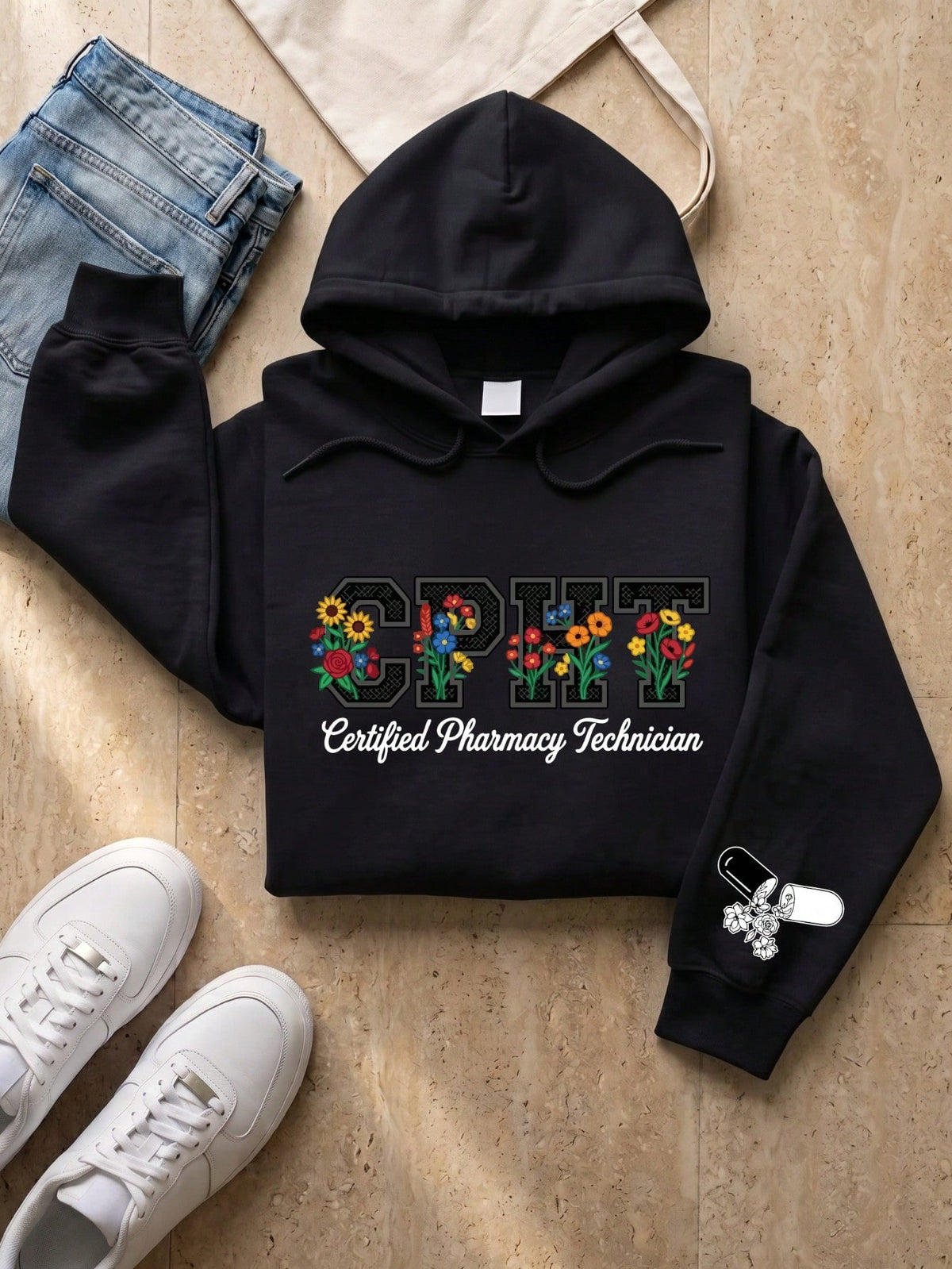 Floral CPHT Hoodie
