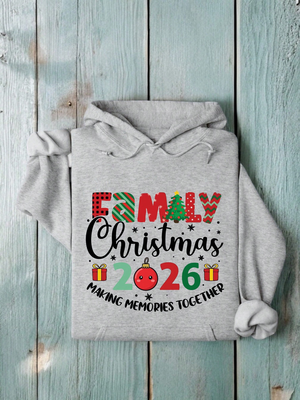 Merry Christmas Family Unisex Hoodie