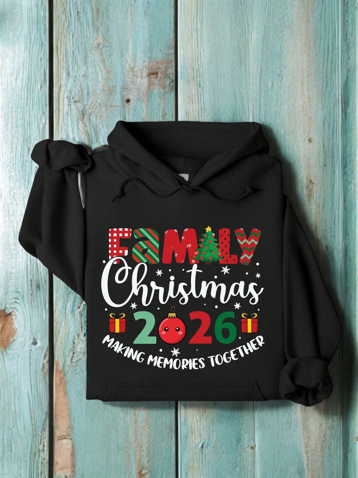 Merry Christmas Family Unisex Hoodie