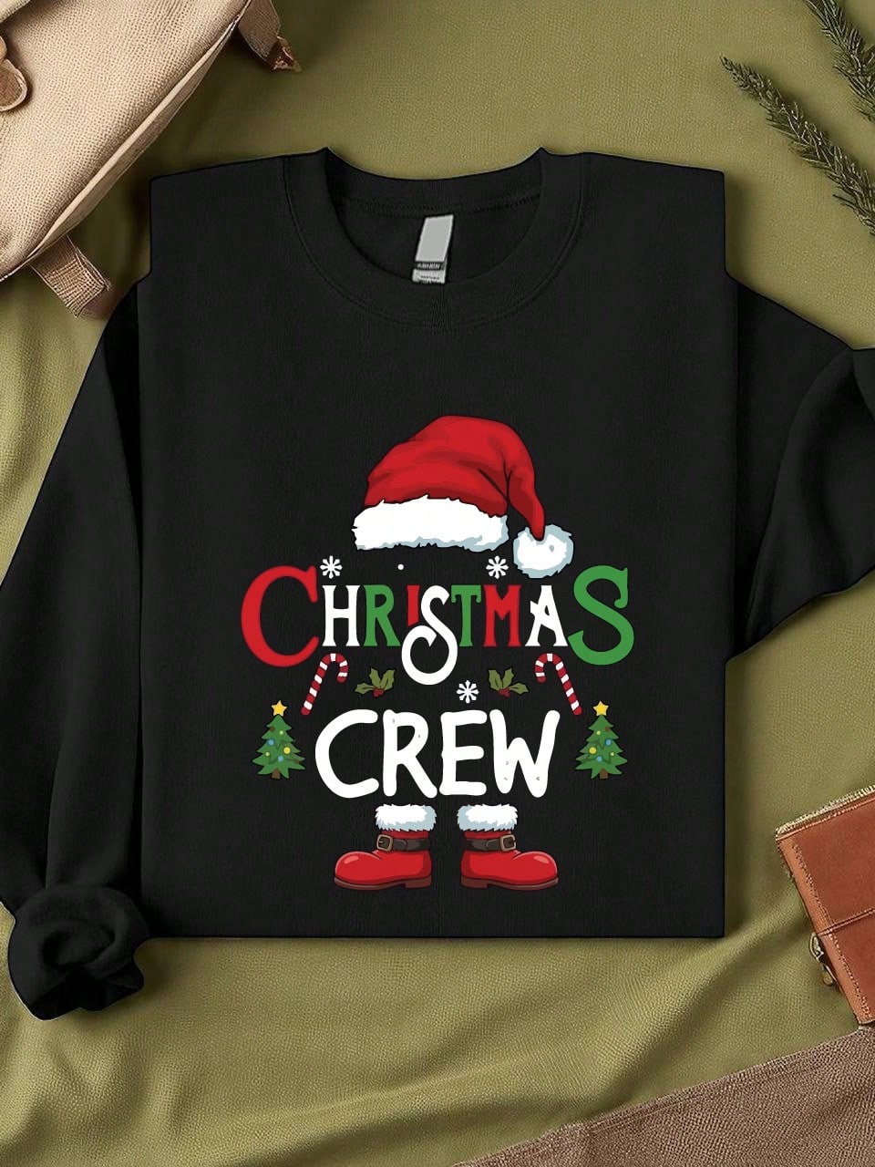 Christmas Crew Holiday Unisex Sweatshirt