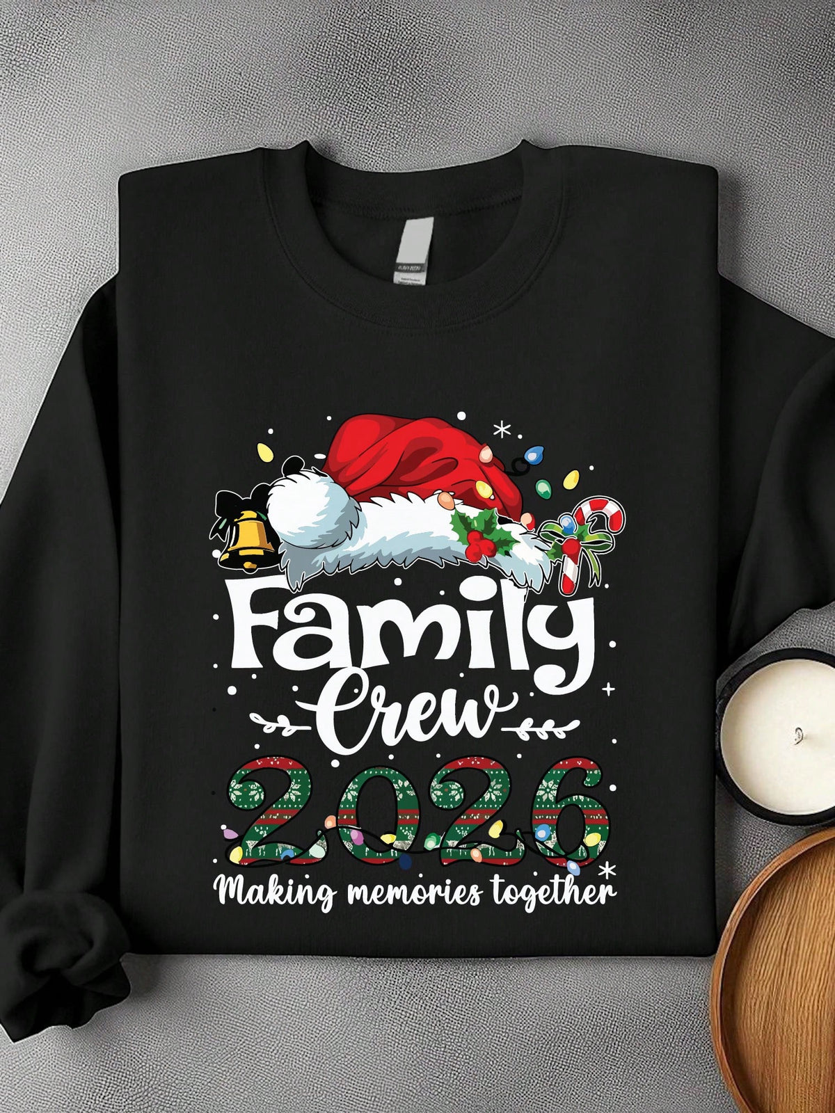 Family Christmas Crew 2026 Unisex Sweatshirt