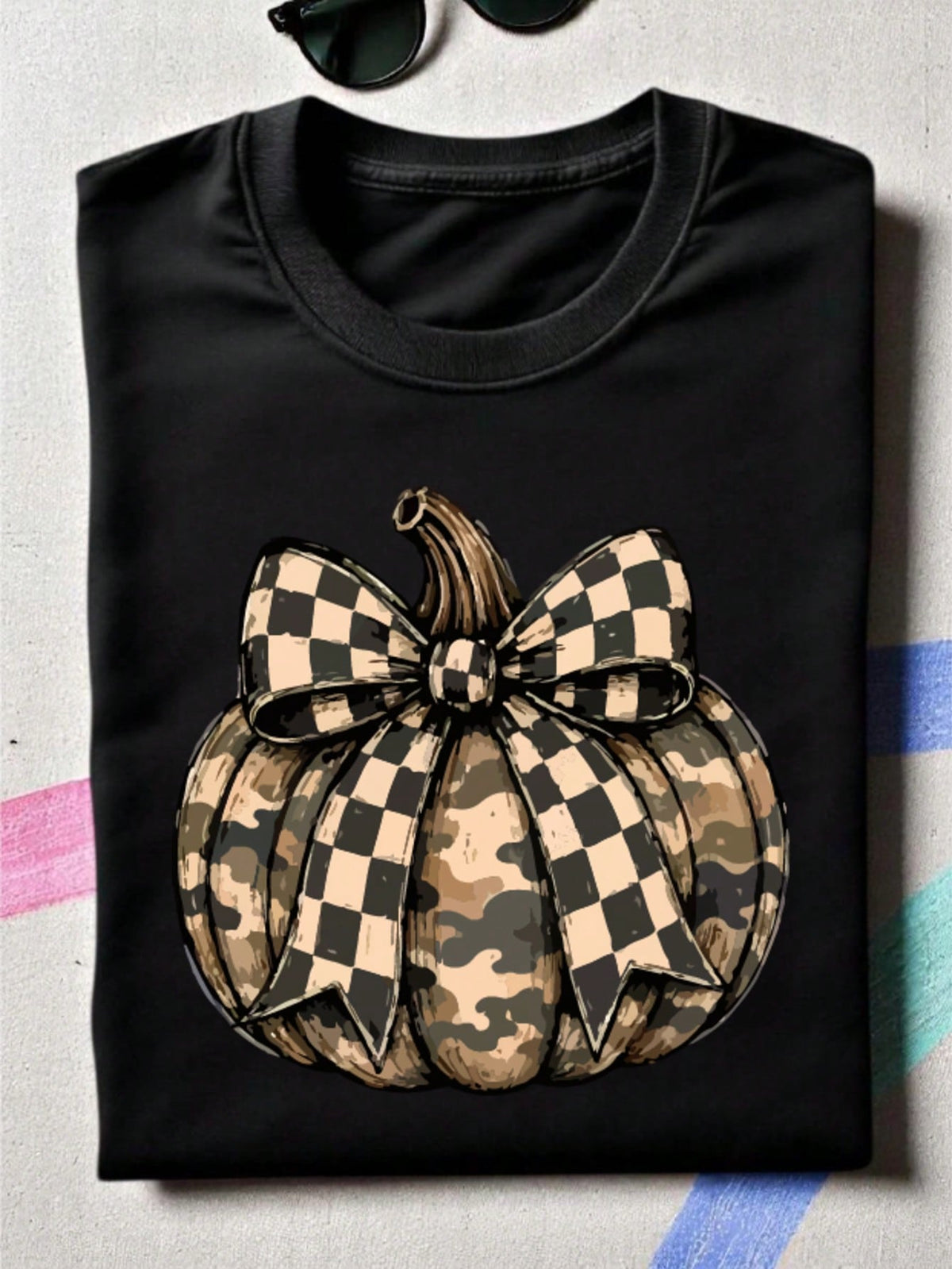 Camo Pumpkin T-Shirt