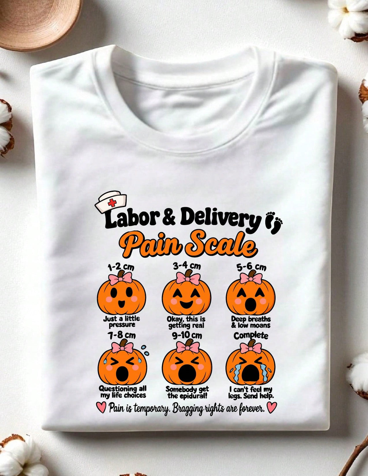 Labor And Delivery Nurse Halloween T-Shirt