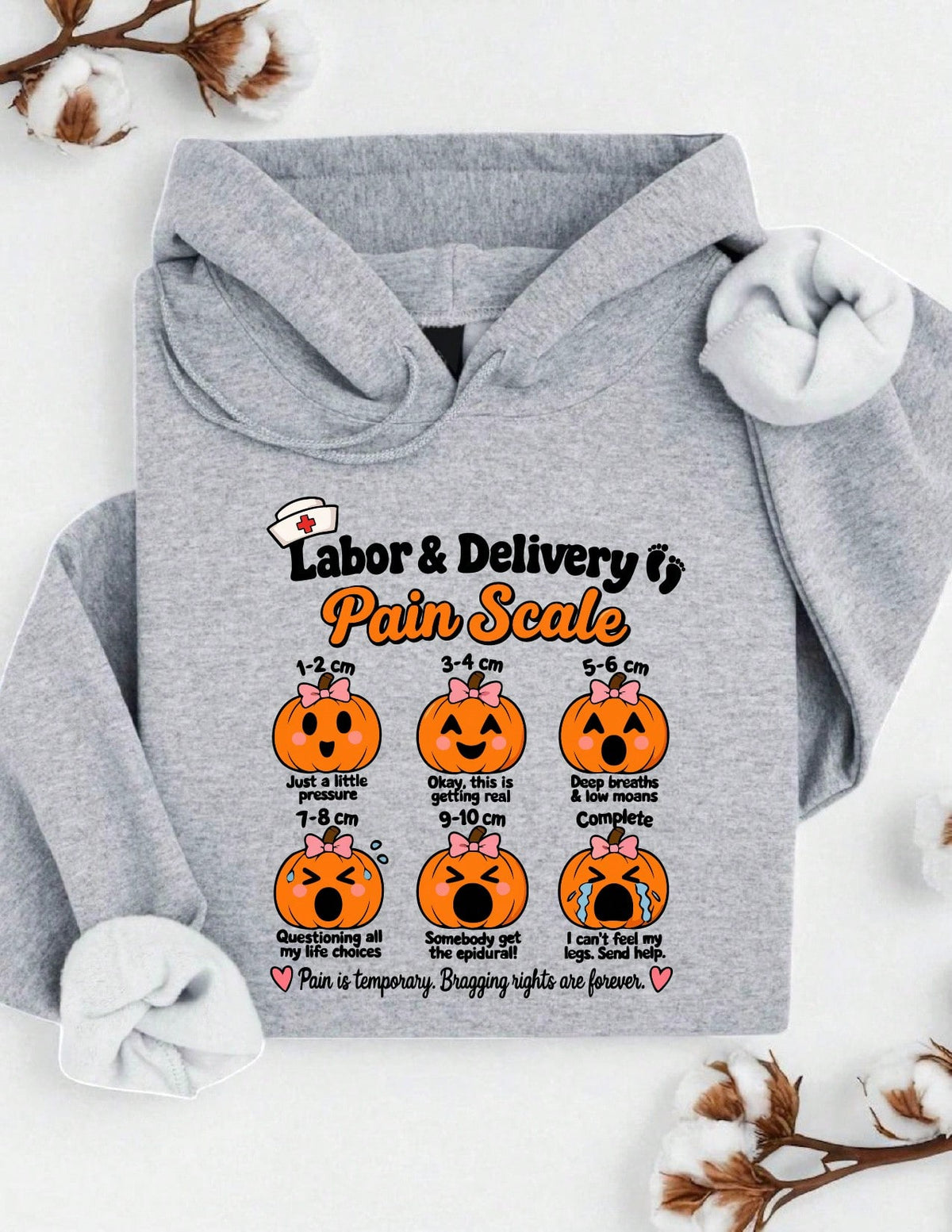 Labor And Delivery Nurse Halloween Hoodie
