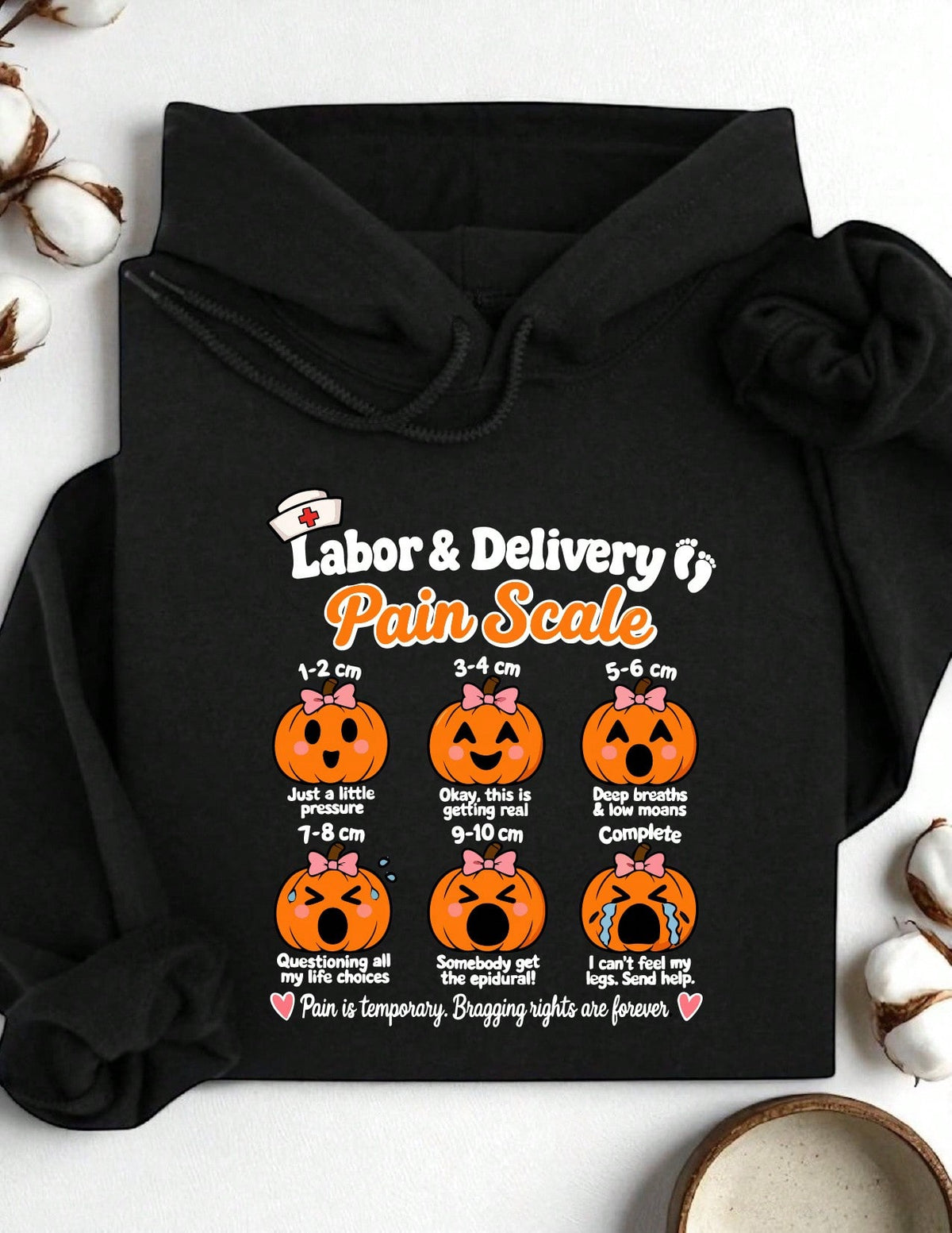 Labor And Delivery Nurse Halloween Hoodie
