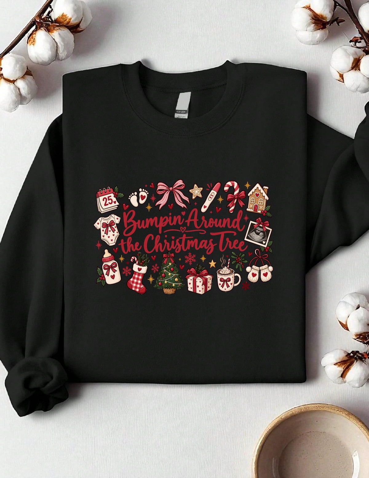 Christmas Pregnancy Sweatshirt