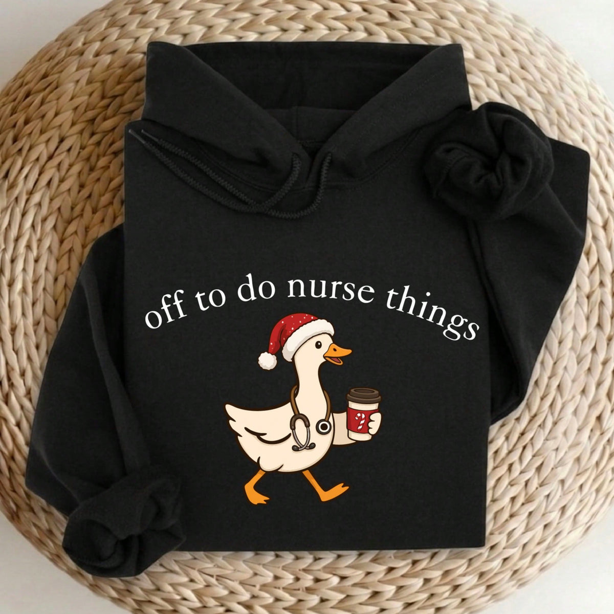 Off To Do Nurse Things Hoodie