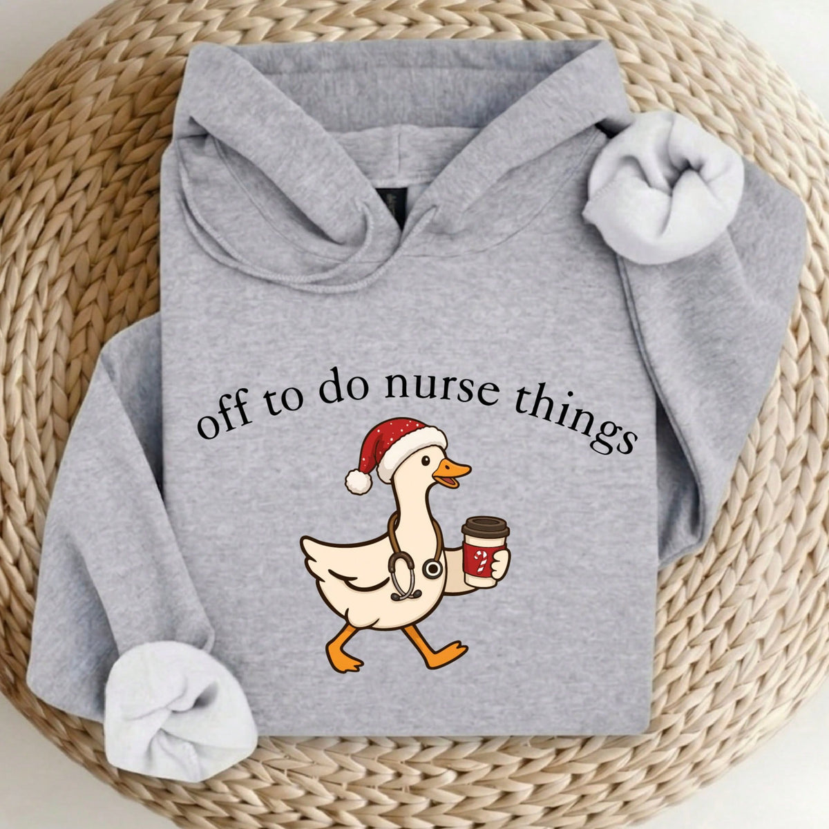 Off To Do Nurse Things Hoodie