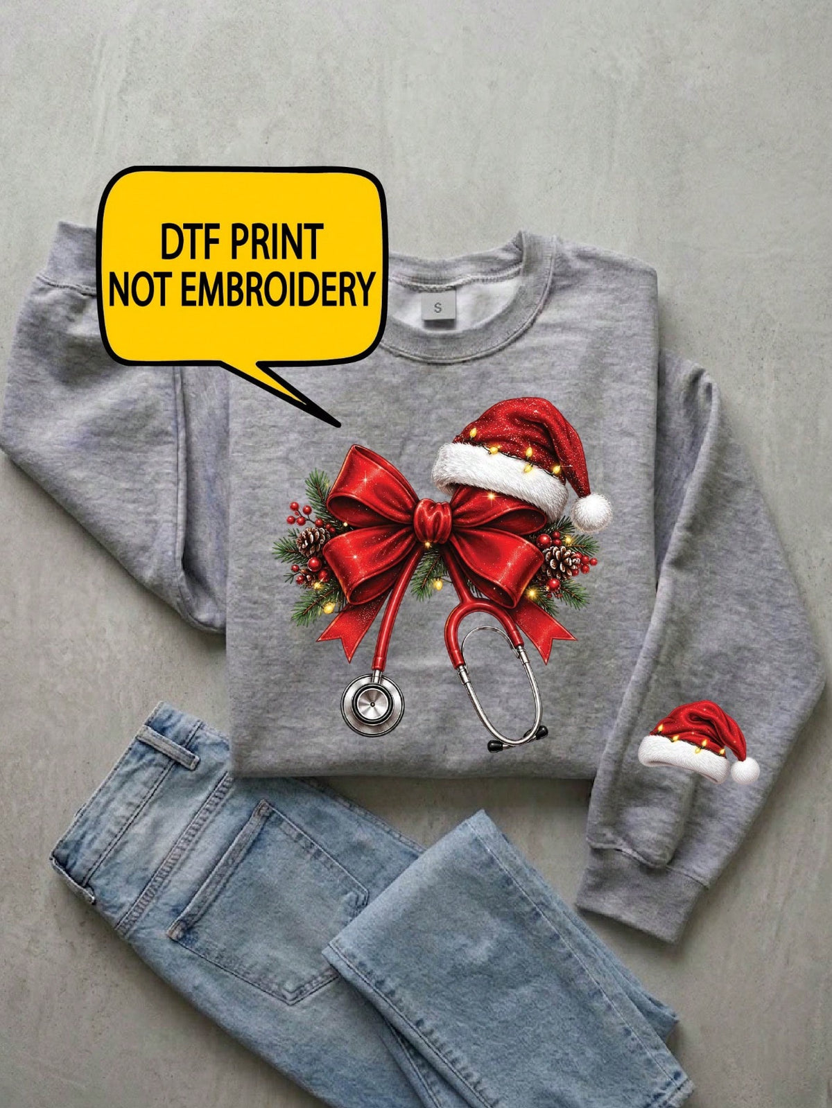 Christmas Nurse Sweatshirt