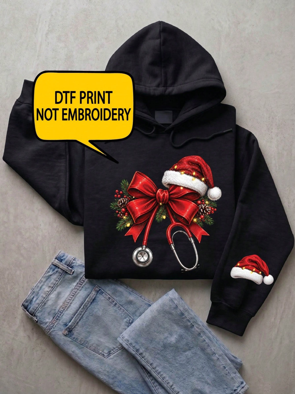 Christmas Nurse Hoodie