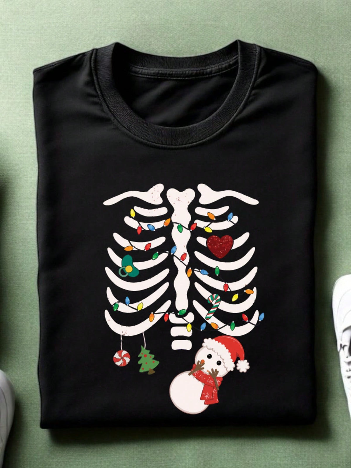 Christmas Pregnant Unisex T-Shirt