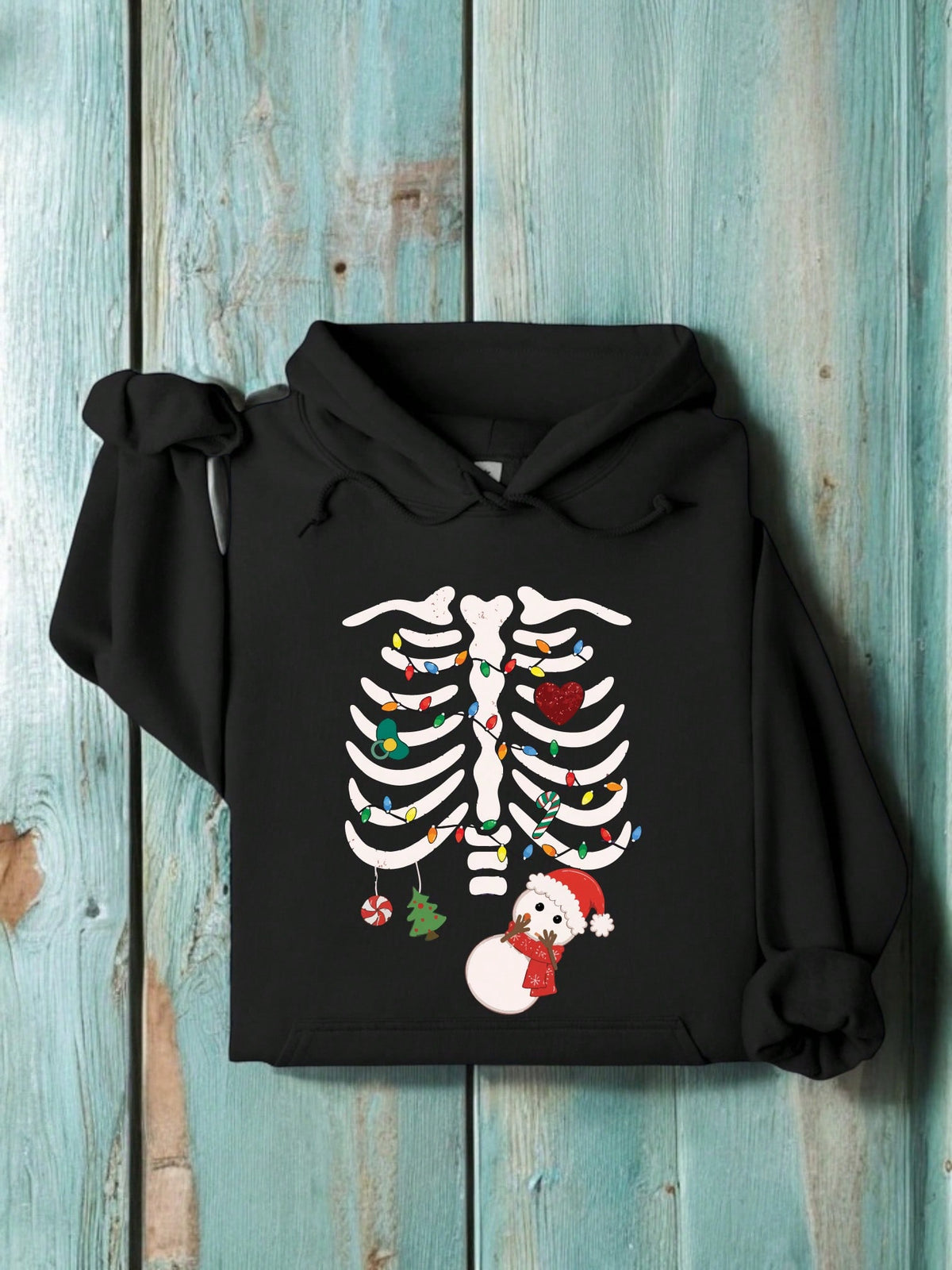 Merry Christmas Pregnant Unisex Hoodie