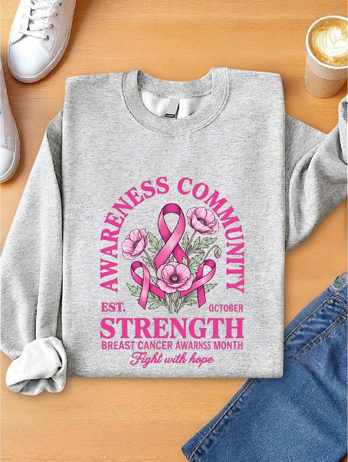Breast Cancer Awareness Sweatshirt