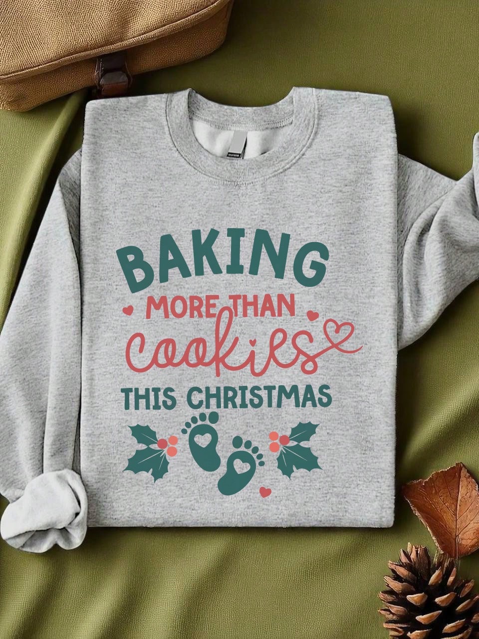 Merry Christmas Pregnancy Unisex Sweatshirt