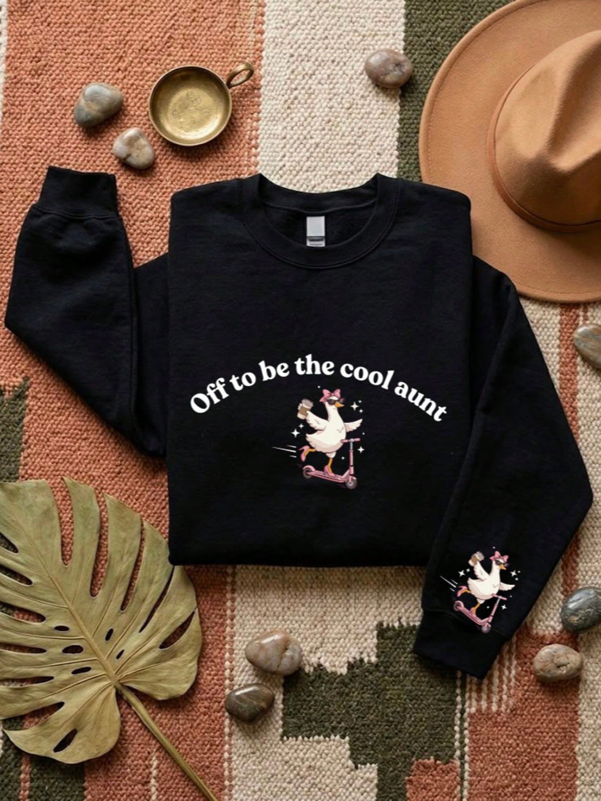 Off To Be Cool Aunt Unisex Sweatshirt