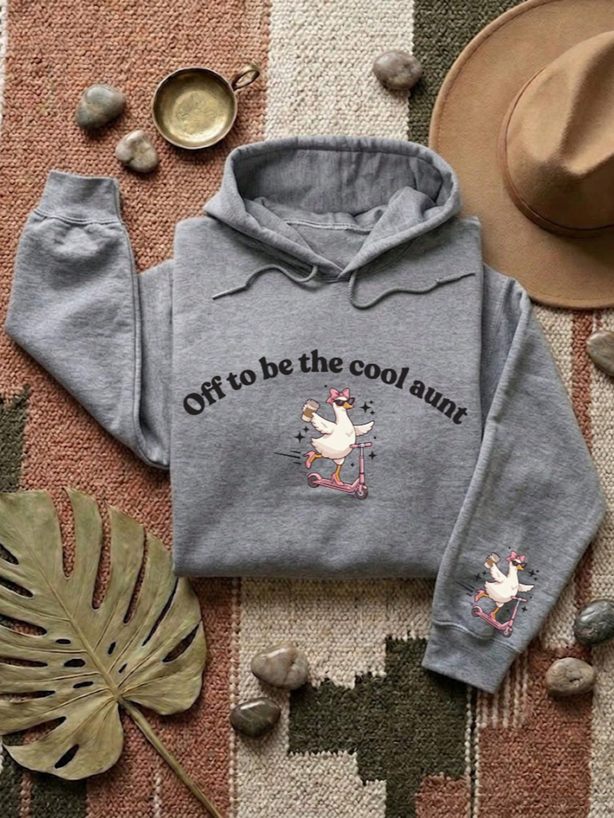 Off To Be Cool Aunt Unisex Hoodie