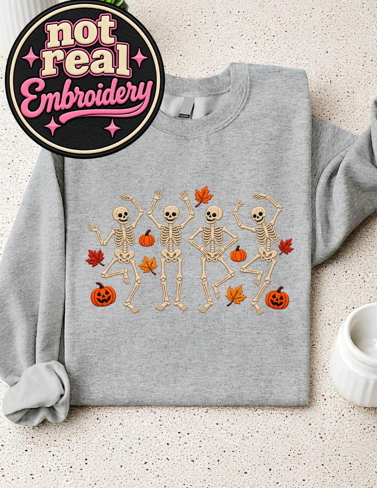 Dancing Skeleton (DTF Graphic Print) Sweatshirt