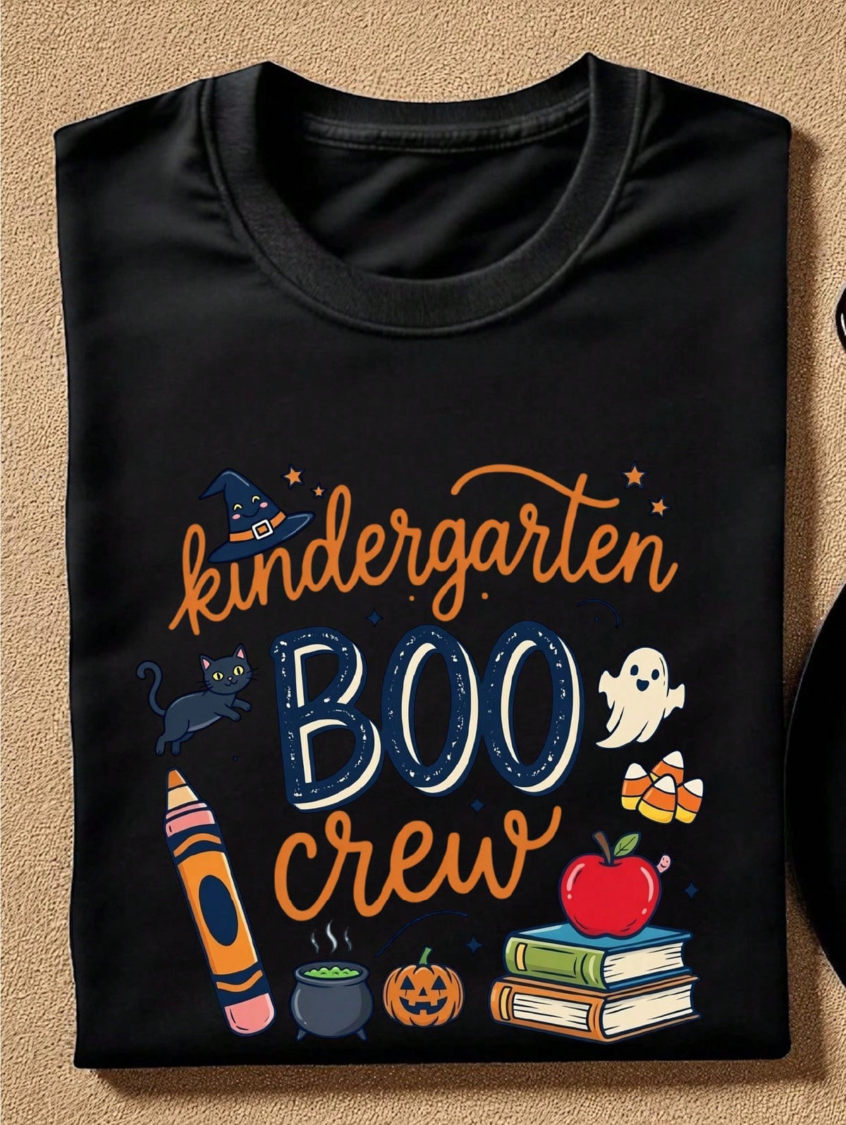 Kindergarten Boo Crew T-Shirt