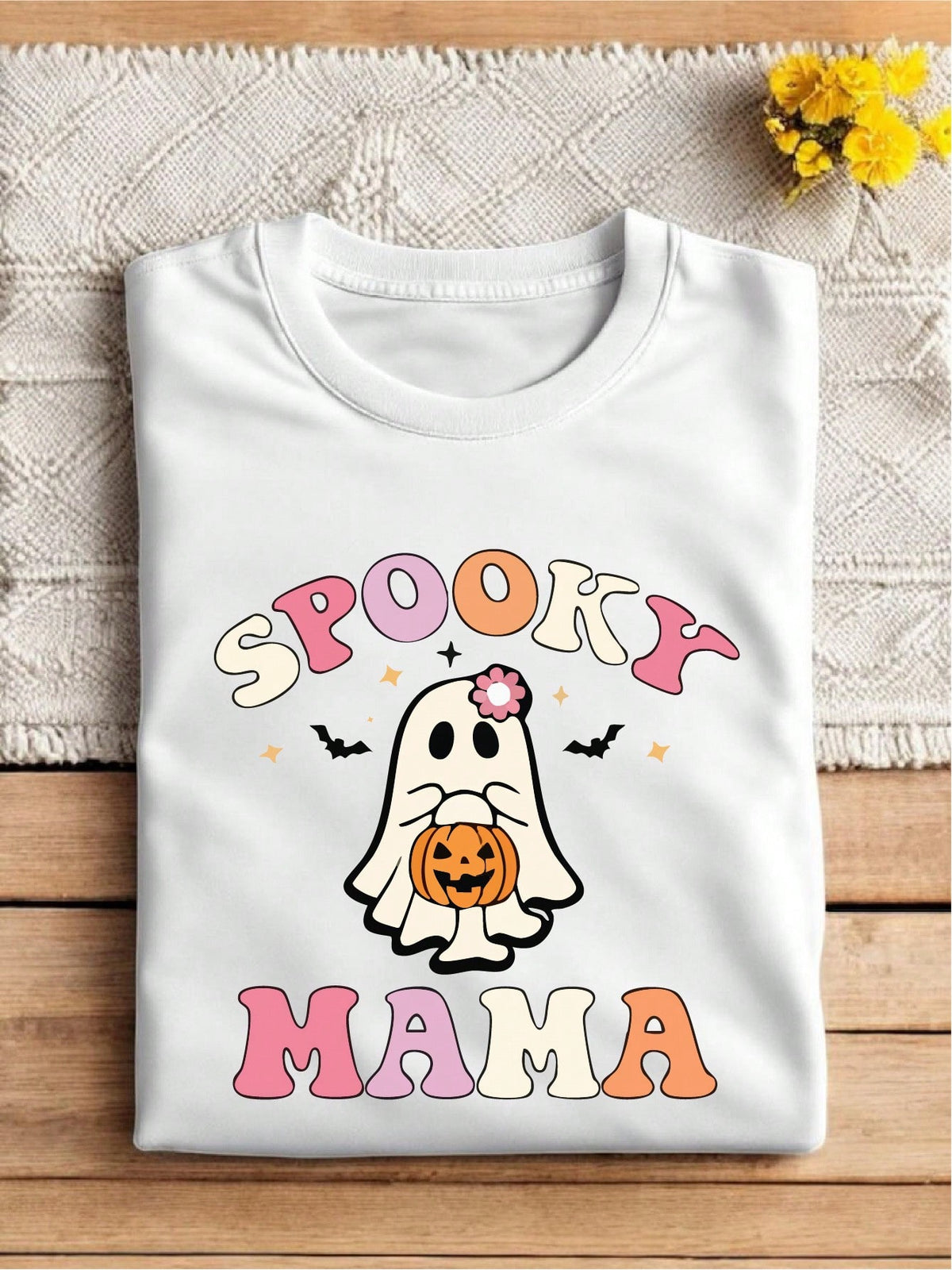 1PC Spooky Mama & Dada T-Shirt