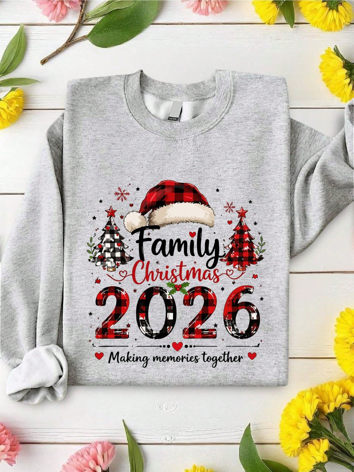 Family Christmas 2026 Making Memories Together Sweatshirt