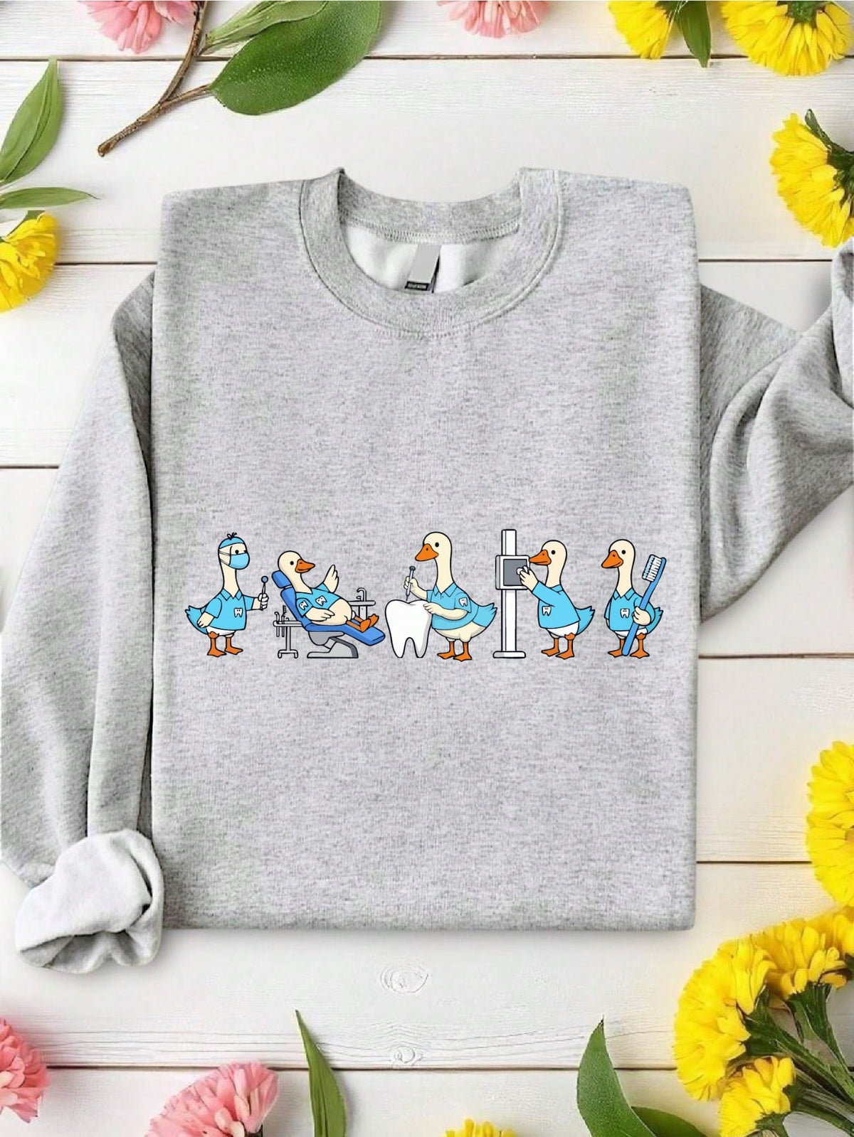 Funny Dental Goose Sweatshirt