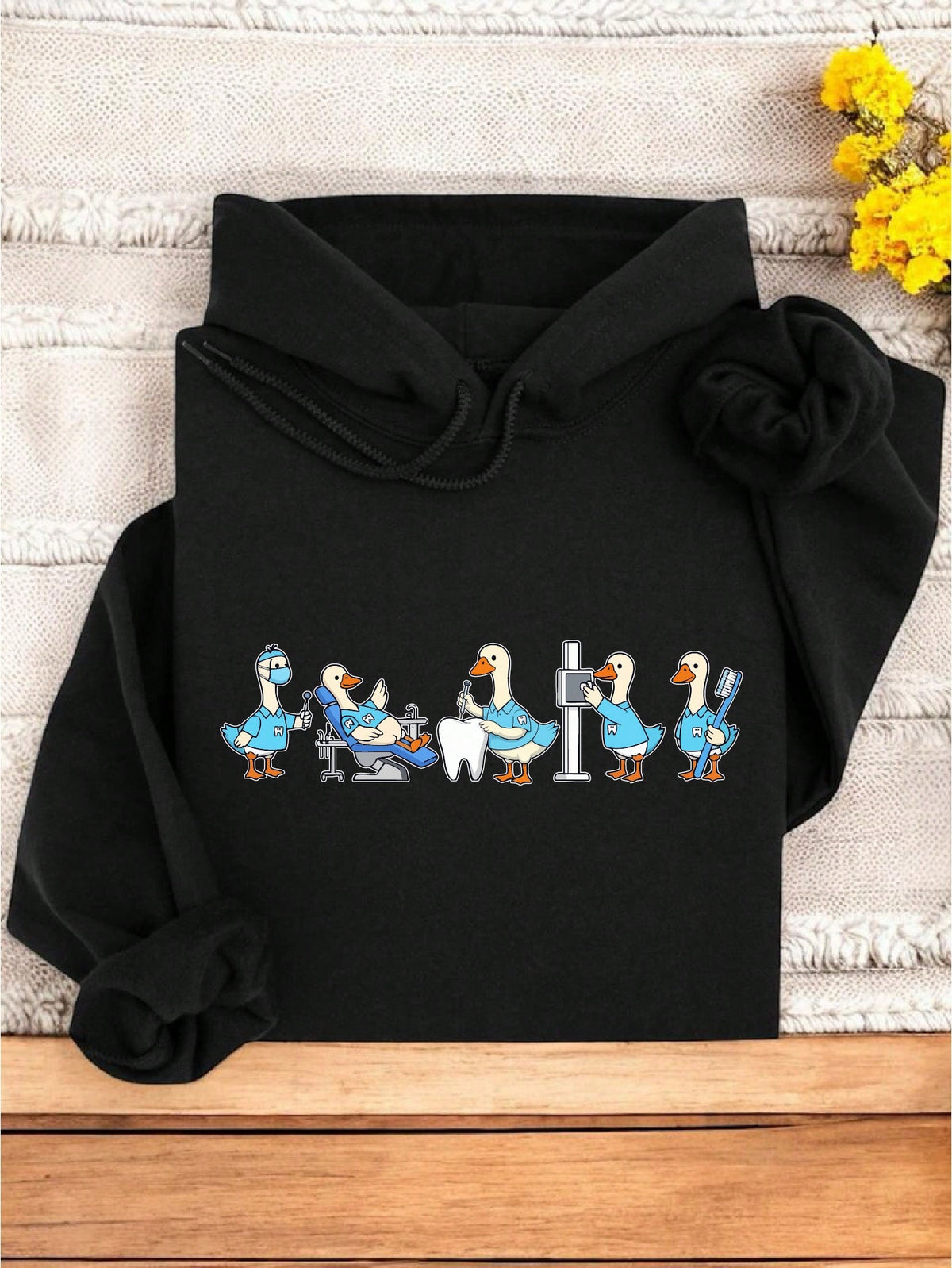 Funny Dental Goose Hoodie