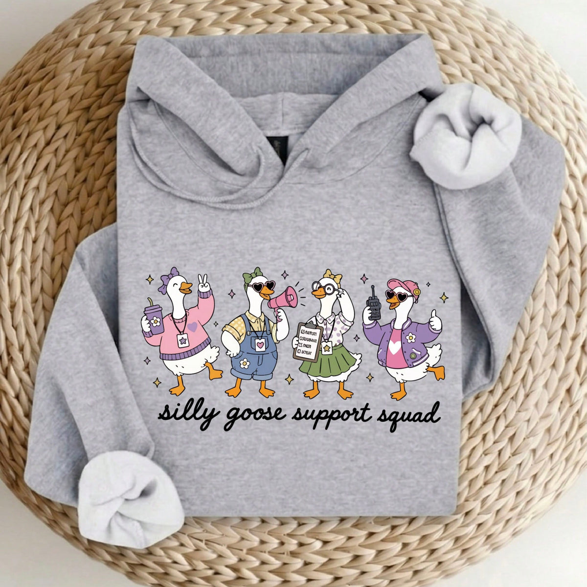 Silly Goose Support Squad Hoodie