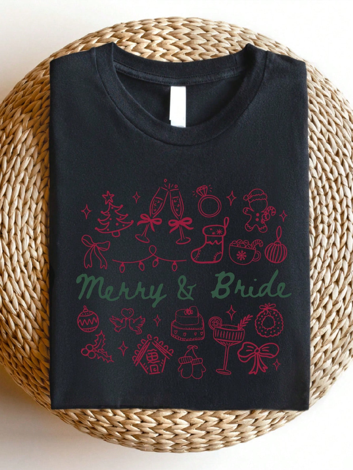 Merry And Bride T-Shirt