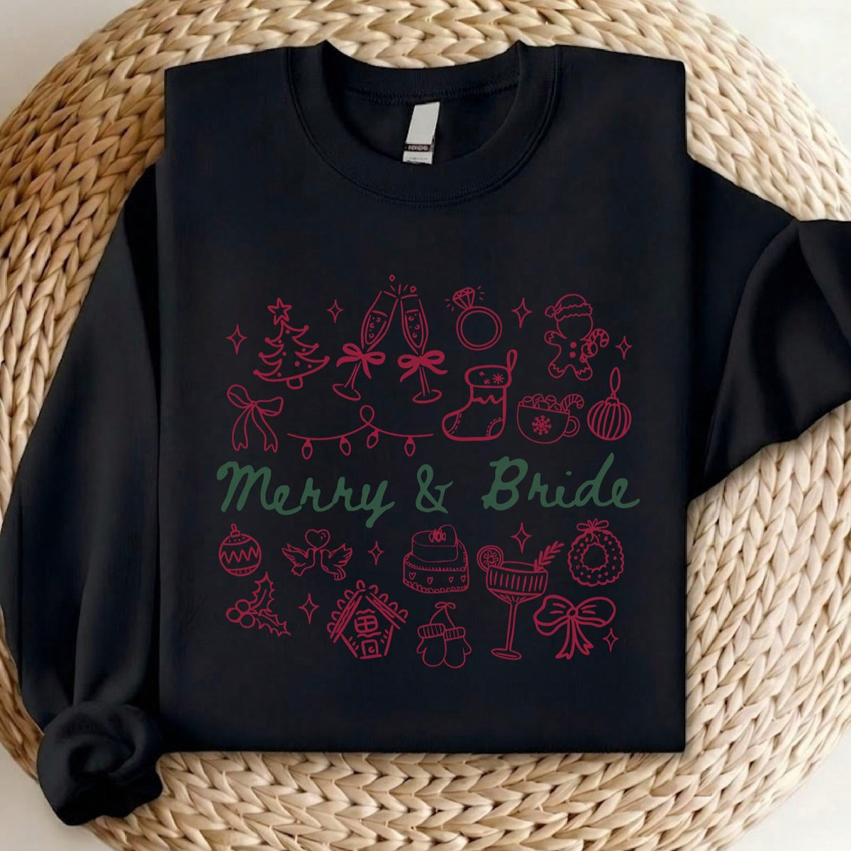 Merry And Bride Sweatshirt