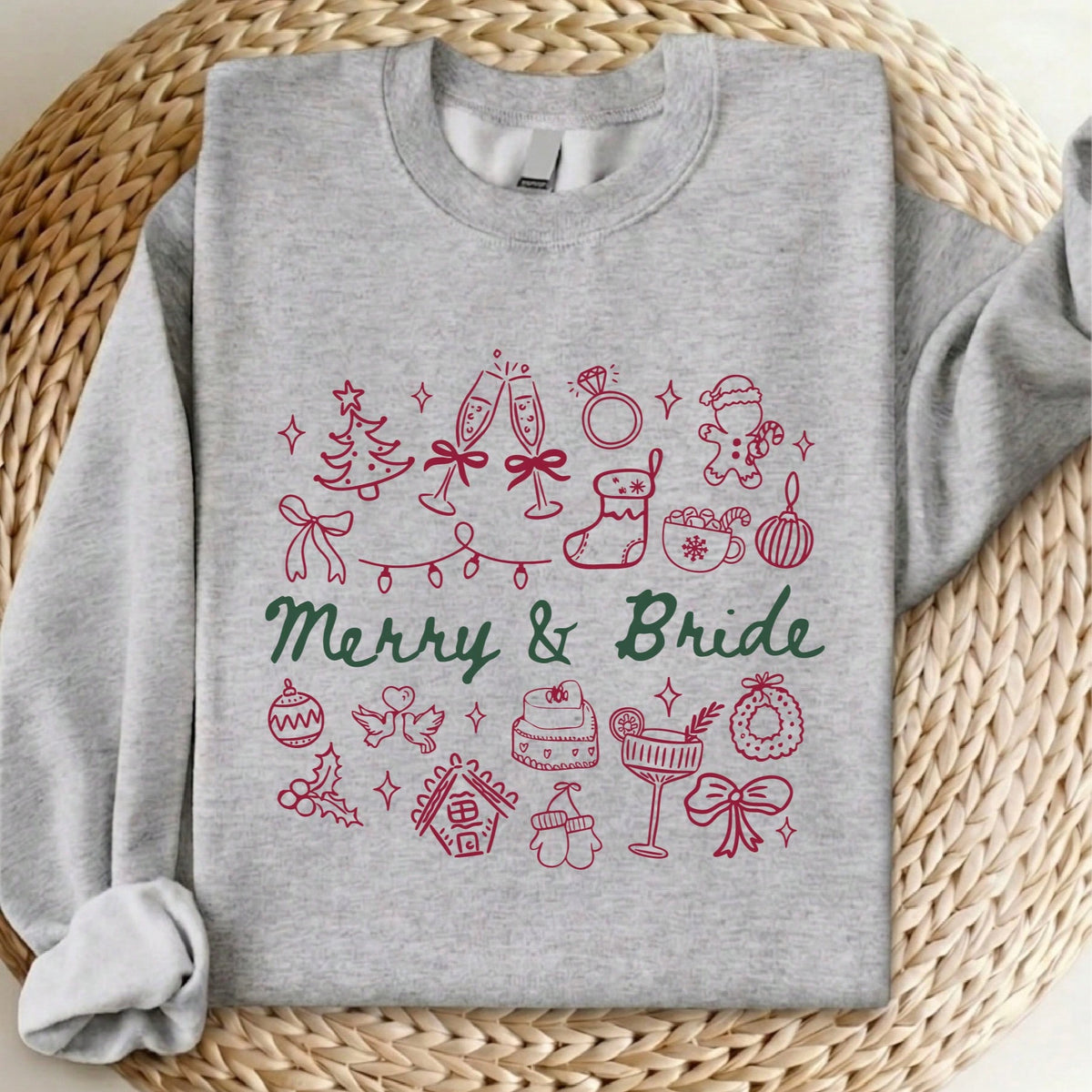 Merry And Bride Sweatshirt
