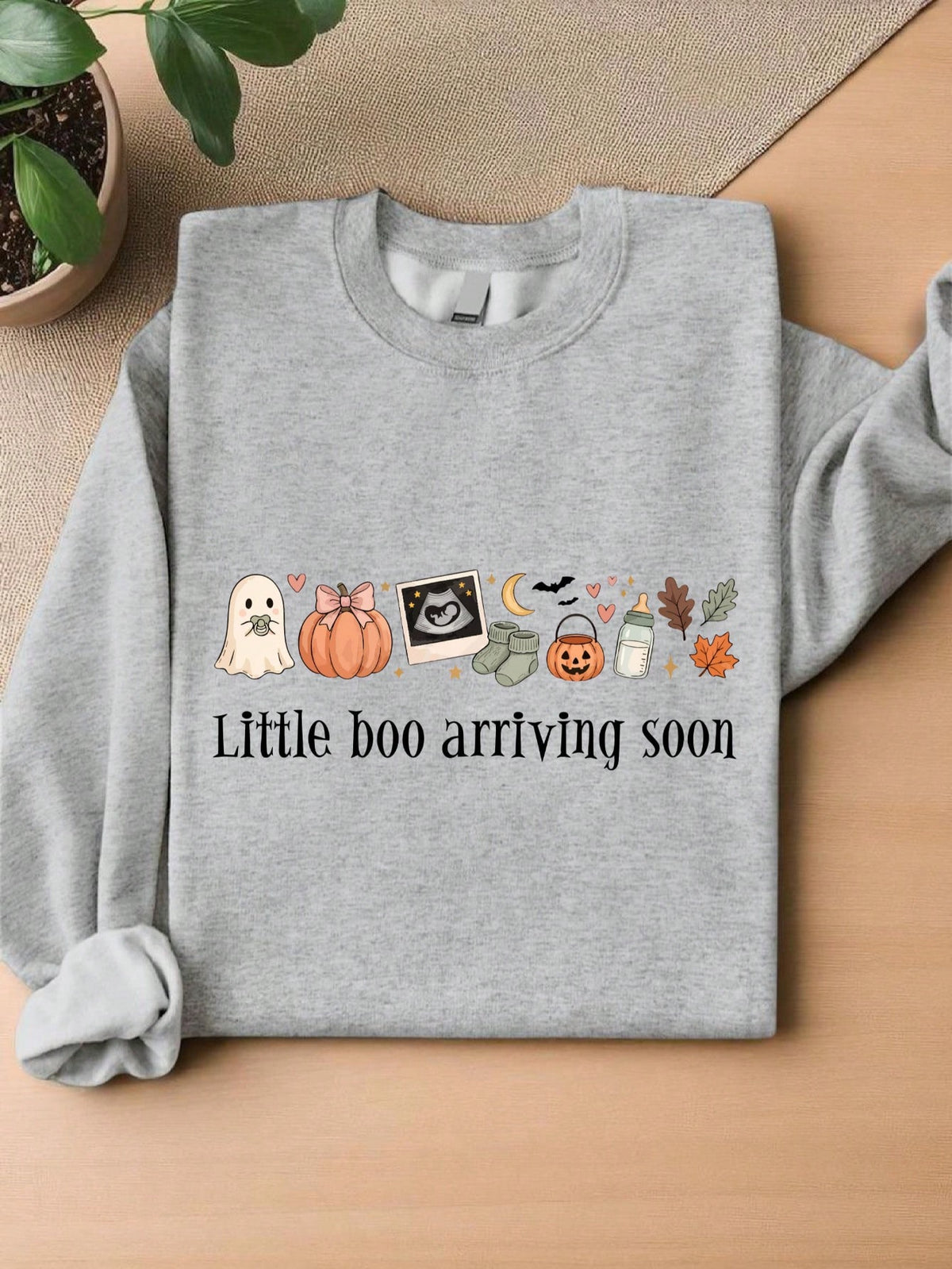 Little Boo Arriving Soon Sweatshirt