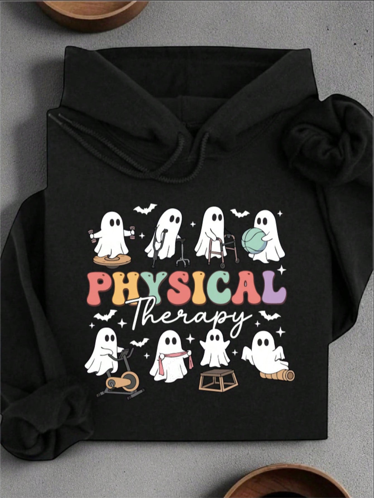 Ghost Physical Therapist Halloween Unisex Hoodie