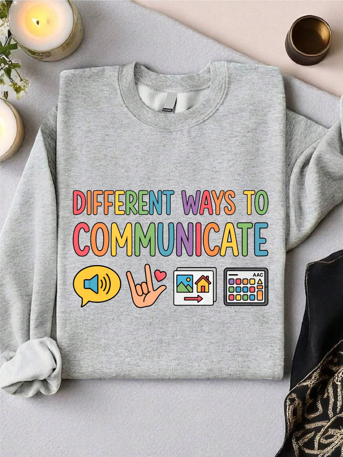 Retro Different Ways To Communicate Sweatshirt