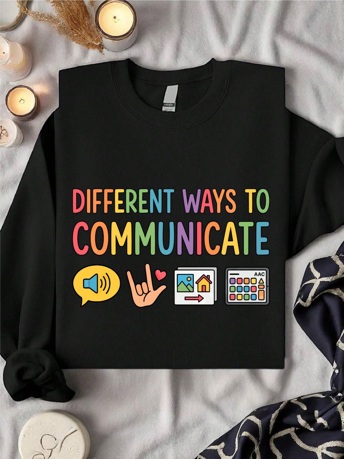 Retro Different Ways To Communicate Sweatshirt