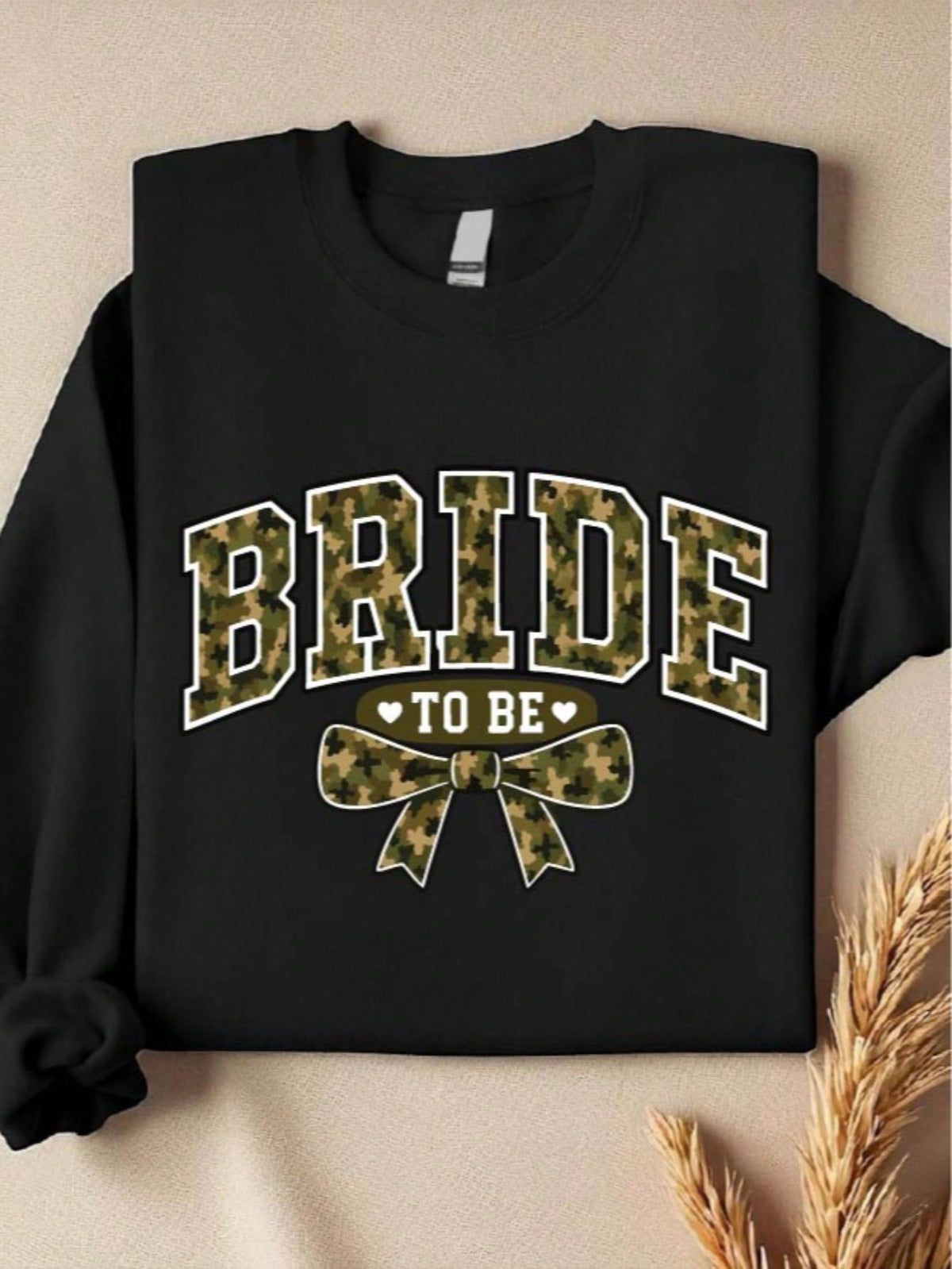 1 PC Bride Groom To Be Sweatshirt