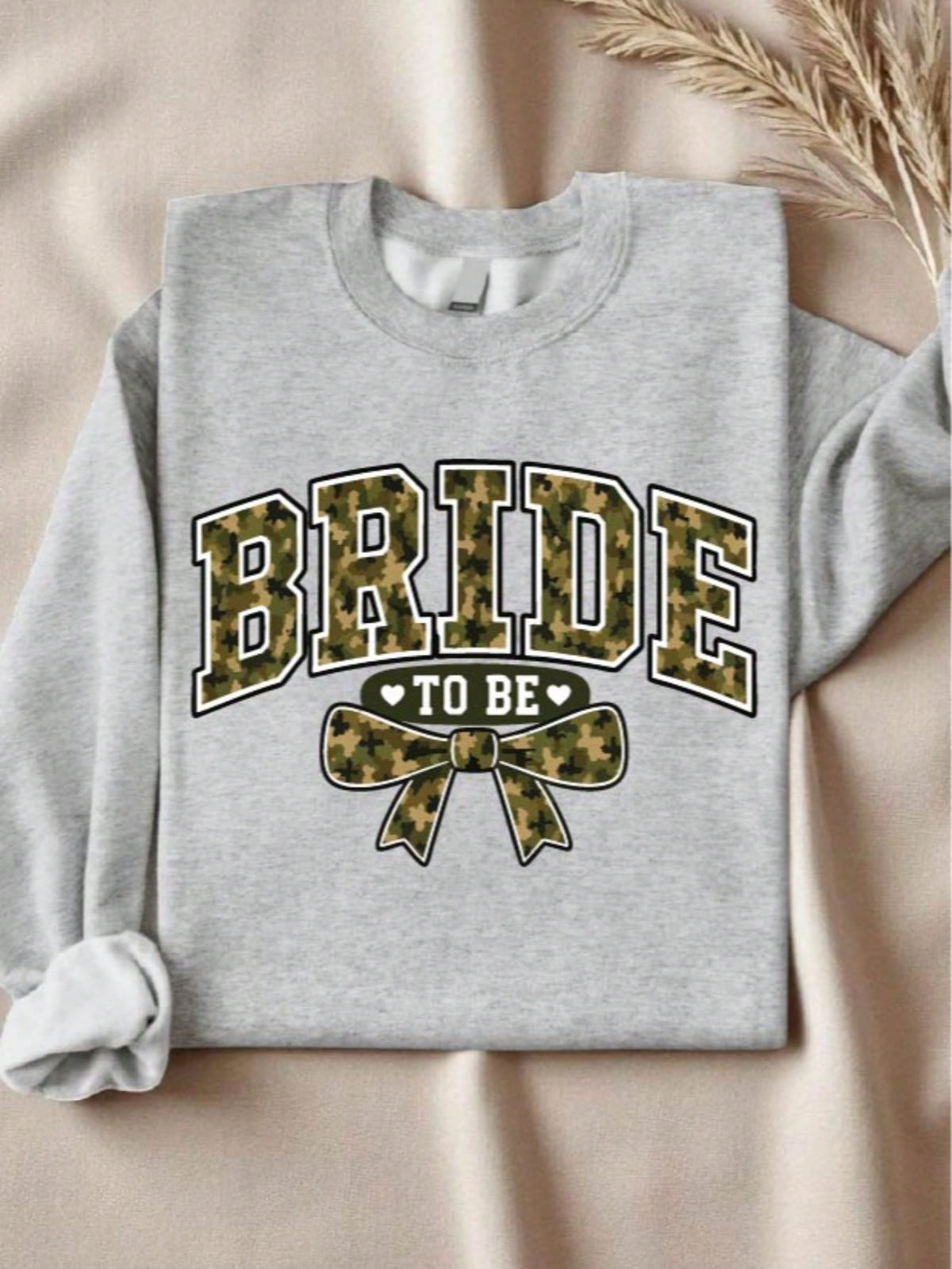 1 PC Bride Groom To Be Sweatshirt