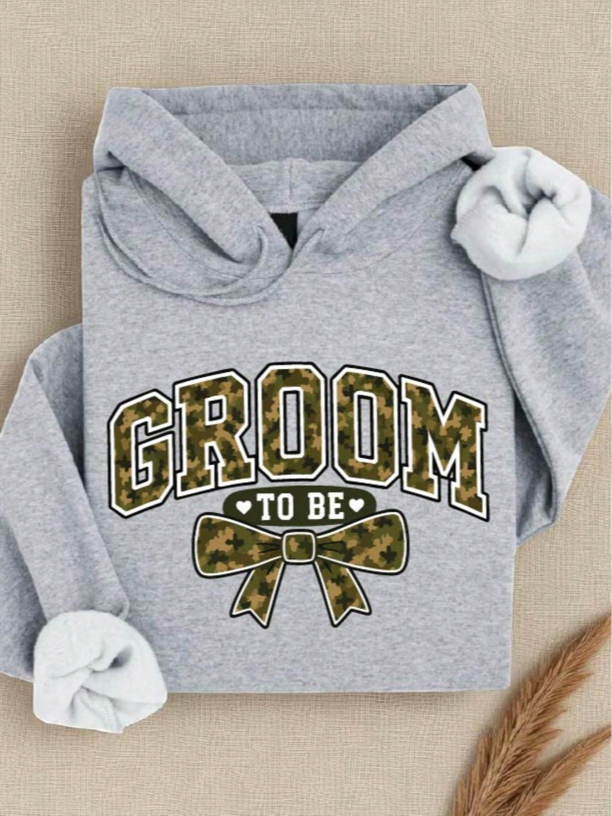 1 PC Bride Groom To Be Hoodie