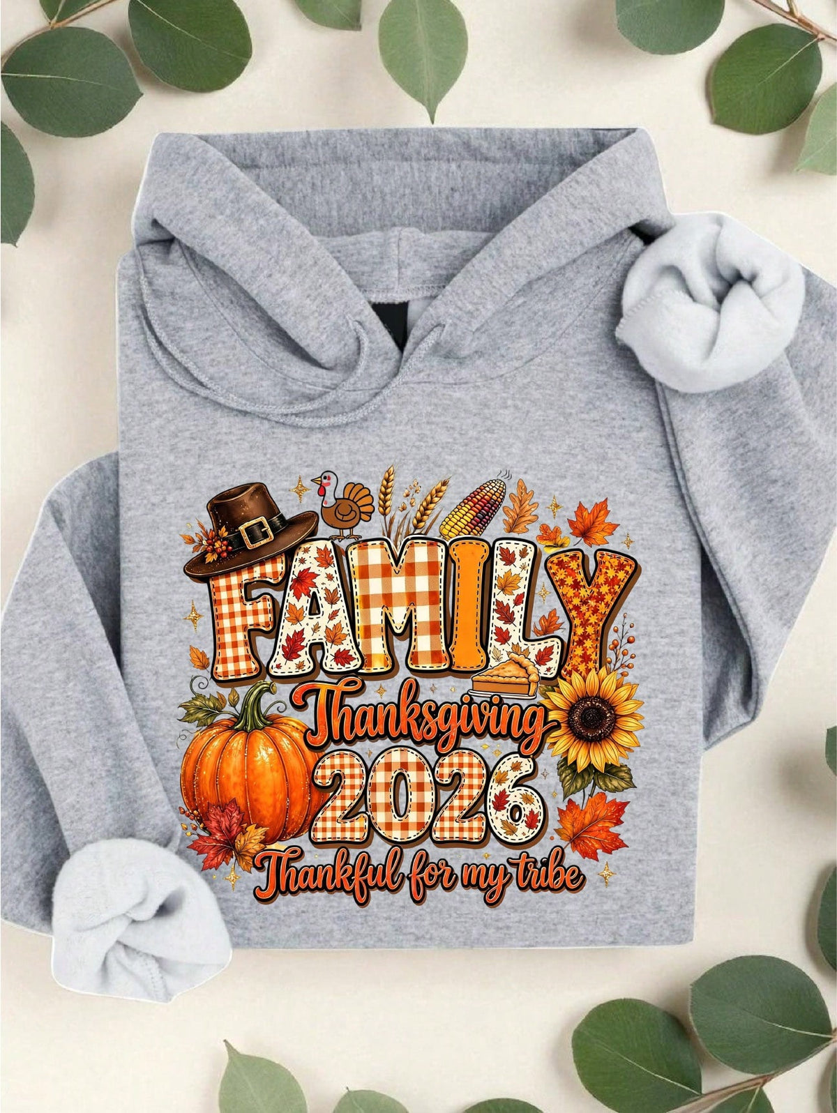 Family Thanksgiving 2026 Hoodie