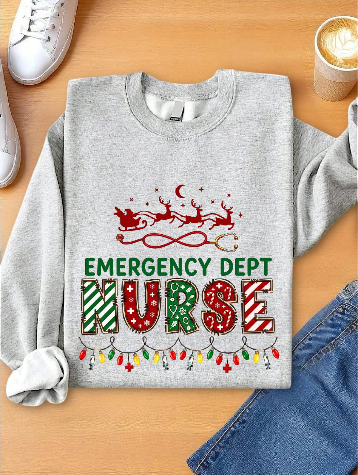 Emergency Department Nurse Sweatshirt