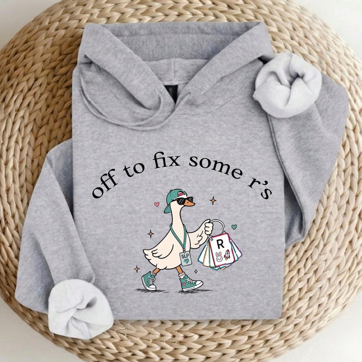 Off To Fix Some R's Hoodie