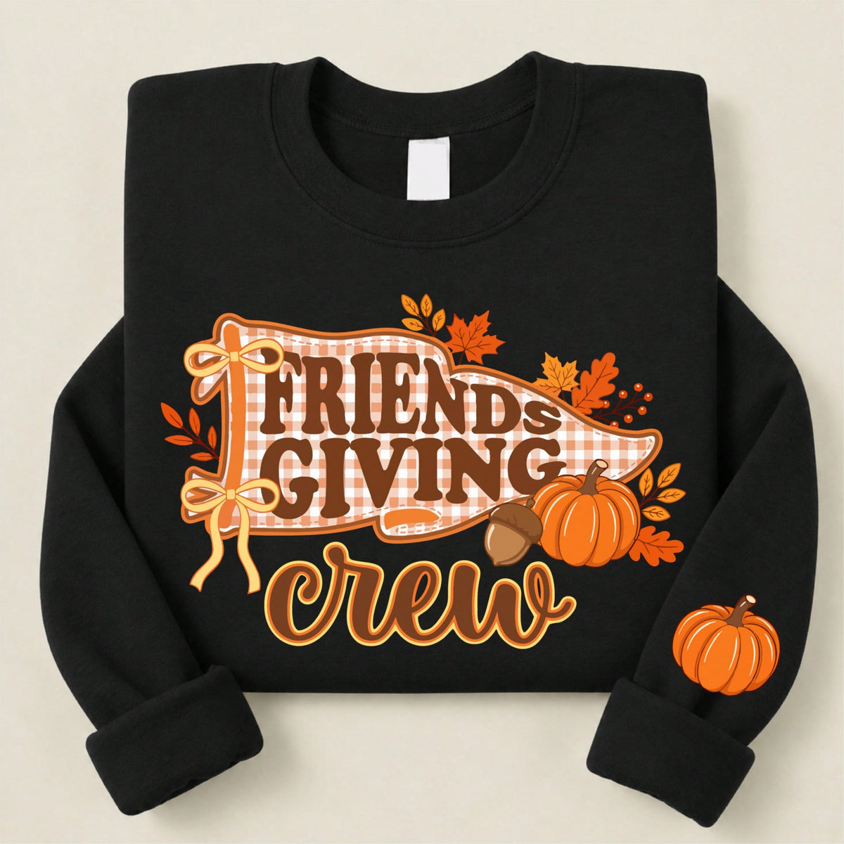 Friendsgiving Crew Sweatshirt