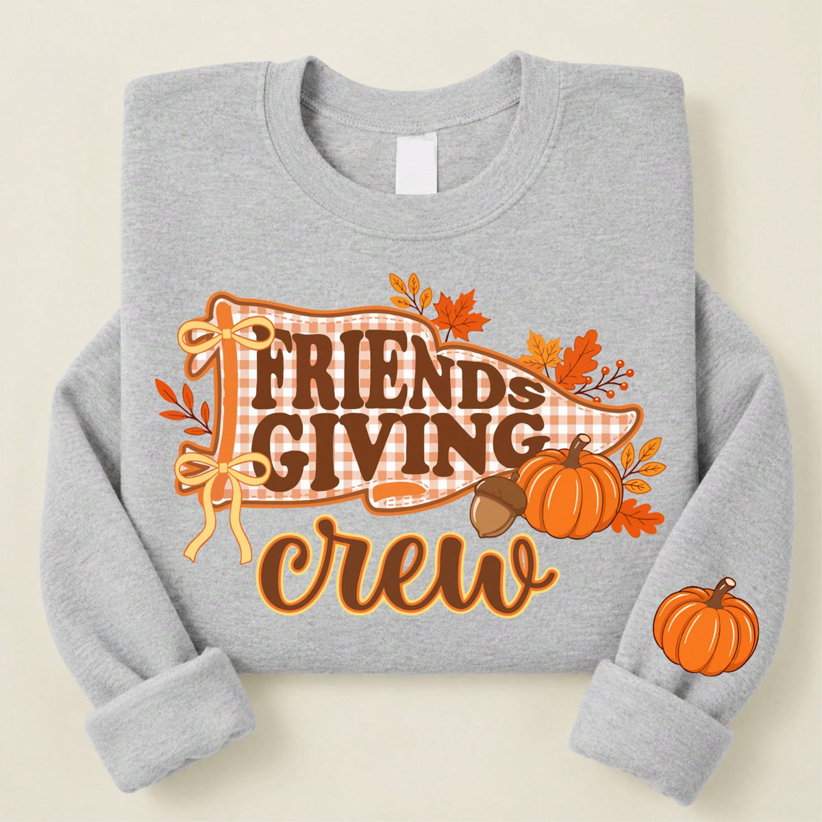 Friendsgiving Crew Sweatshirt